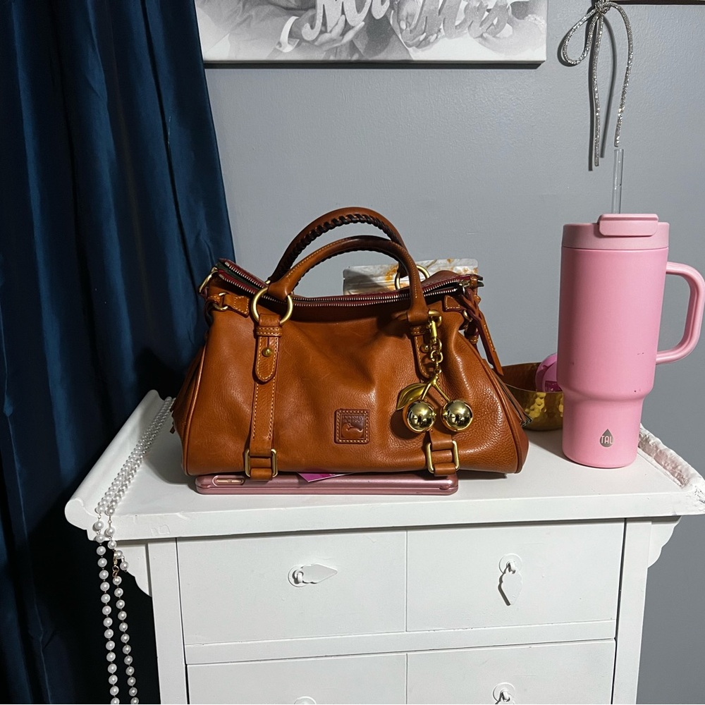 Brown Leather Handbag
